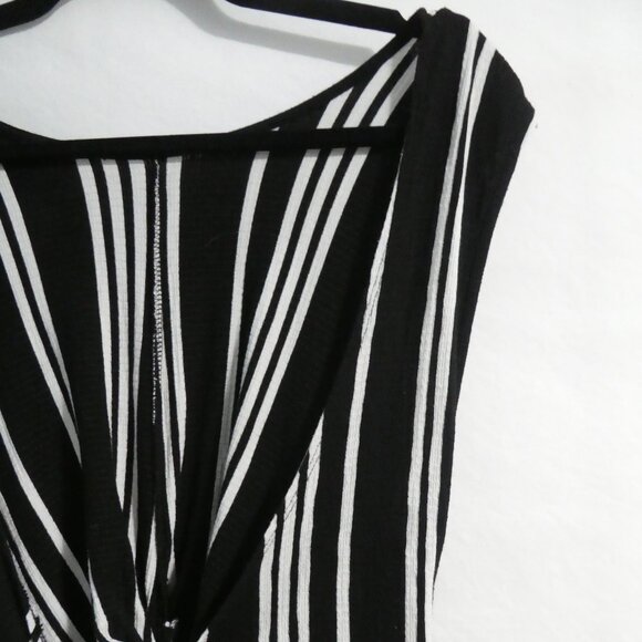 LANE TREE | medium | Black and White Striped Romper | NWOT - Picture 13 of 15